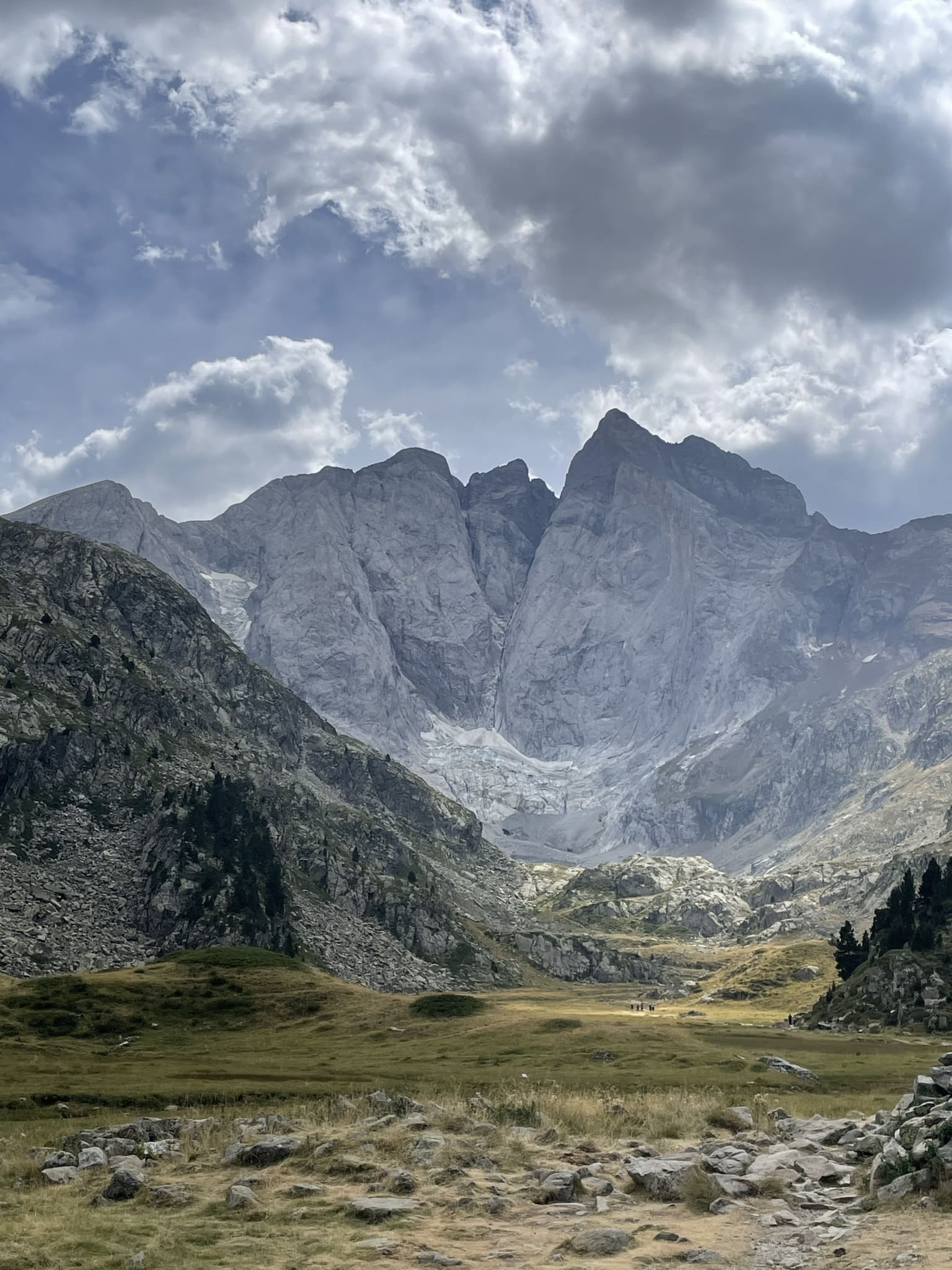 A picture of Vignemale taken while on the GR10